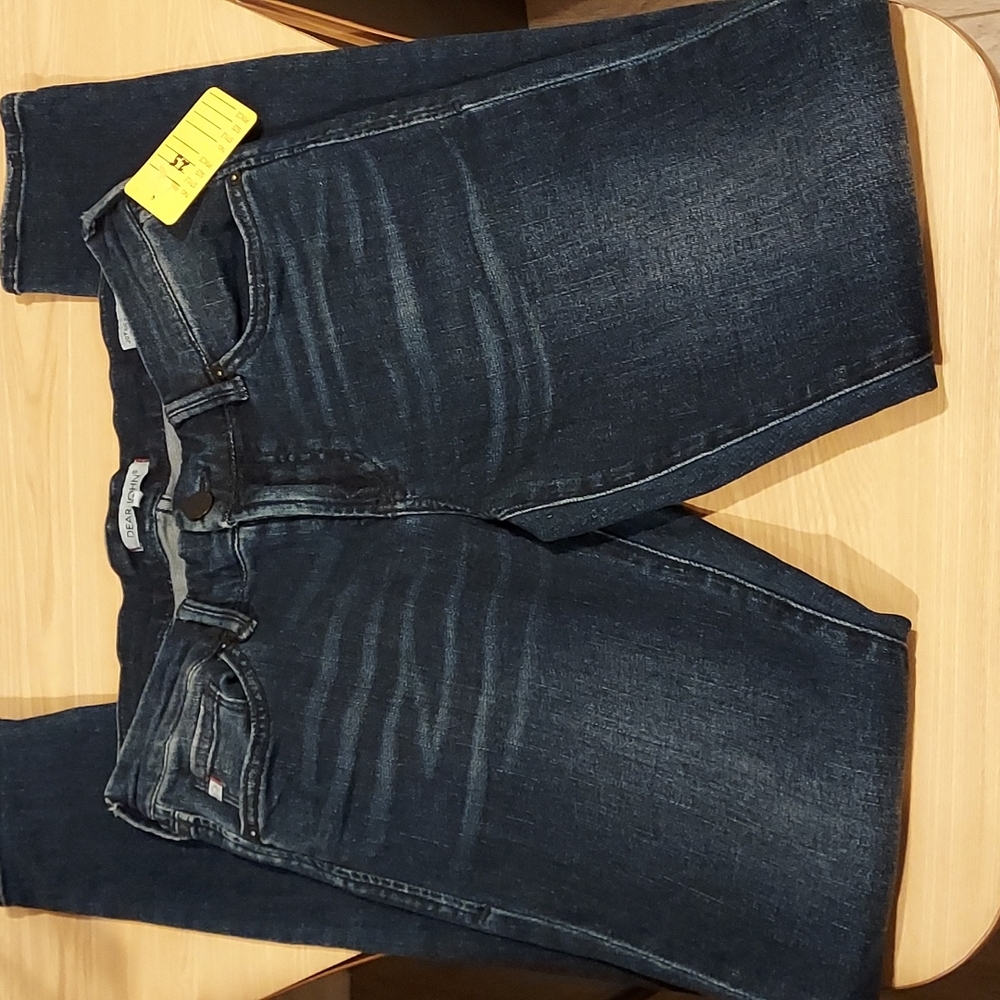 NWOT Women's Dear John Washed Distressed Joyrich Skinny Jeans Size 25